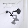 Senhozi Oil Rubbed Bronze Shower Head Extension Arm 4 Inch,