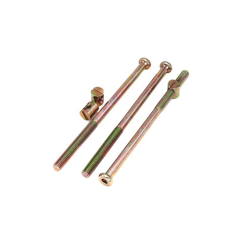 Bunk Bed Bolts, cSeao 10-Pack M8 x 150mm Socket Cap