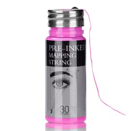 ATOMUS 30m Pink Eyebrow Mapping String Eyebrow Mapping Ink String for Microblading Beauty Measurement Tools