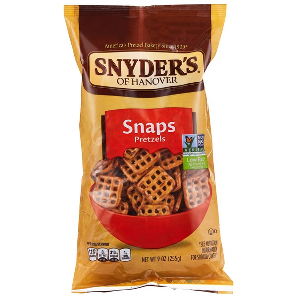 Snyder's - Botana tipo Pretzel Snaps 255 g