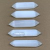 1pc, 55g-95g, 3.8"-4.1" Natural Solid Selenite Crystal Double Point, B35623