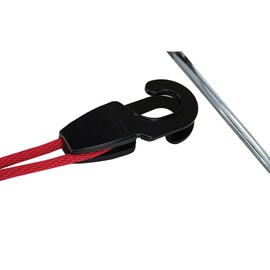 Extreme Max 3005.5014 BoatTector Boat Rail Fender Hangers-Black, 1.25"