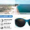 Myiaur Pack of 2 Polarised Sunglasses for Glasses Wearers Women