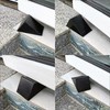 Heavy Rubber Duty Door Stopper Holder,6cm Big High Stop Wedge