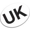 Magnetic UK Car Stickers for Europe - Easy to Attach