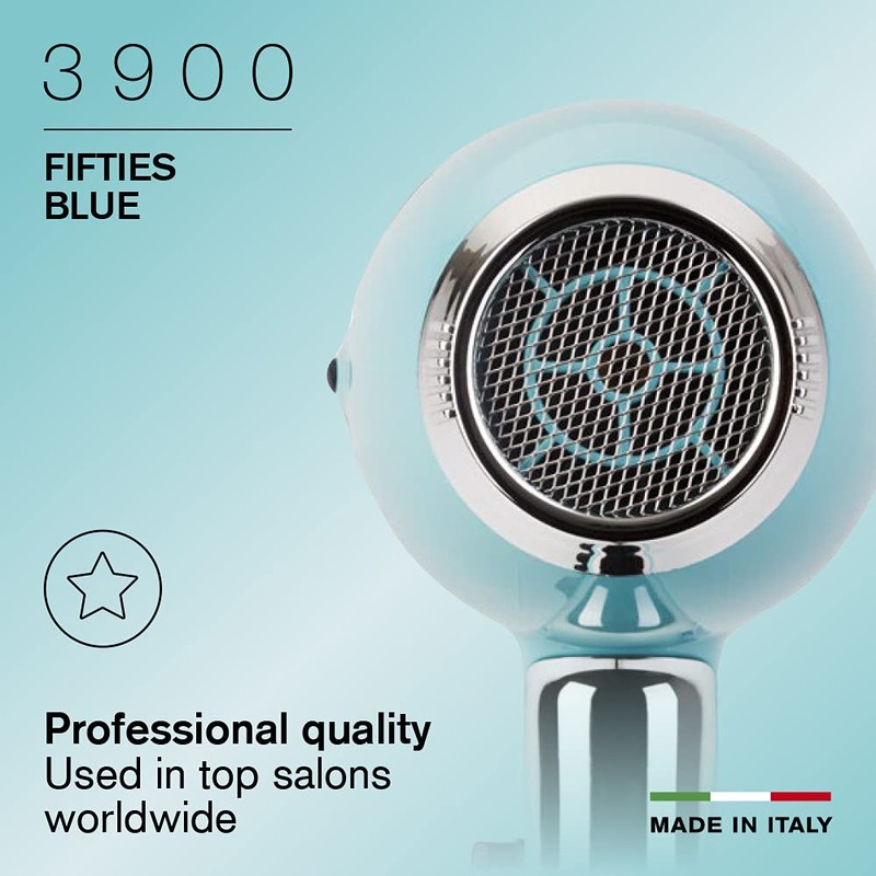 Elchim Light Fifties Professioneller Haartrockner Pastellblau