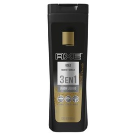 AXE Jabón Líquido Corporal Body Wash Gold 3 en 1, 400ml