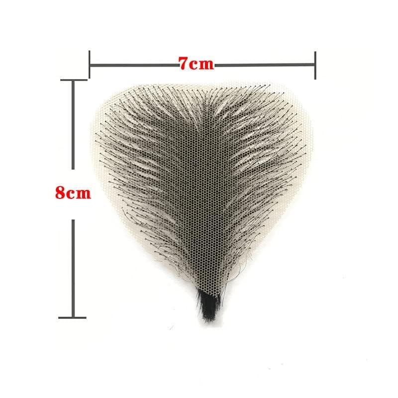 Simulation of Female Fake pubic Hair Adhesive Prosthetic Hair Paste