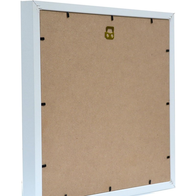 White 3D Deep Box Picture Frame Display Memory Box For