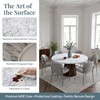 Waterproof Round Tablecloth, Round Fitted Tablecloth with Elastic