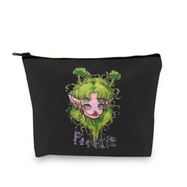TOBGBE Fairy Singer Cosmetic Makeup Bag - Music Tour 2024 Gift - American Singer Inspired - Green Por-tals