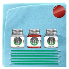 ERA Paints PEA - Chili Pepper Red Pearl for JEEP Exact Match Automotive Touch Up Paint Jar - Premium Kit