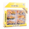 6pcs 1:64 Engineering Car Model Alloy Construction Vehicle Car Model