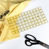 KEARING Quilting Ruler, Non-Slip Acrylic Sewing Ruler for Cutting Fabric,