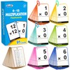 BenBen Multiplication Flash Cards 0-12, 91 Cards, Times Table Flash