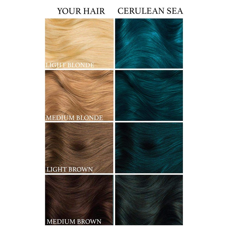 Lunar Tides Lunar Tides Semi-Permanent Hair Color (43 colors) (Cerulean
