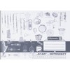 Brunnen 1046836 music sheet notepad (A5, 8 sheets landscape format,