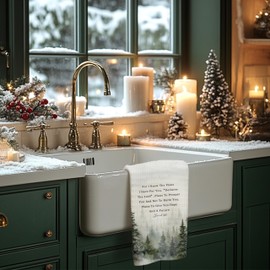 INDAJEDN Christian Kitchen Towels, Inspirational Hand Towels, Jeremiah 29:11 Gifts, For I Know the Plans I Have for You Dish Towels, Bible Decorative Towels for Bathroom, Christian Gifts for Women Men