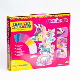 Sticky Mosaics Unicorns Craft Kit