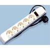 Seven Star 220 Volt Surge Protector 5 Socket Power Strip
