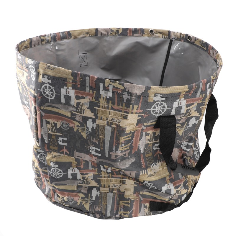 Garden Waste Bag Reusable Large Capacity Foldable Waterproof Dust Proof