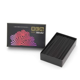 Purple Plum Floral Oriental Scent, 3 Boxes, Smokeless Incense, Tanaka Butsudanen Original, Comes in a Special Box to Reduce Incense Fracture During Transportation