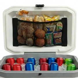 Dry Storage Cooler Lid Net Organizer Fits YETI, Igloo & Coleman 8.1x13.1
