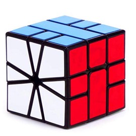 CuberSpeed Qiyi Square one Black Speed Cube QY Toys Square SQ1 Speed Cube Puzzle