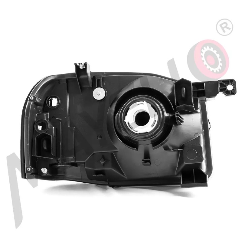 Mayello-autoem Pair Black Headlights For 01-04 Nissan Frontier XE/SE Left&Right