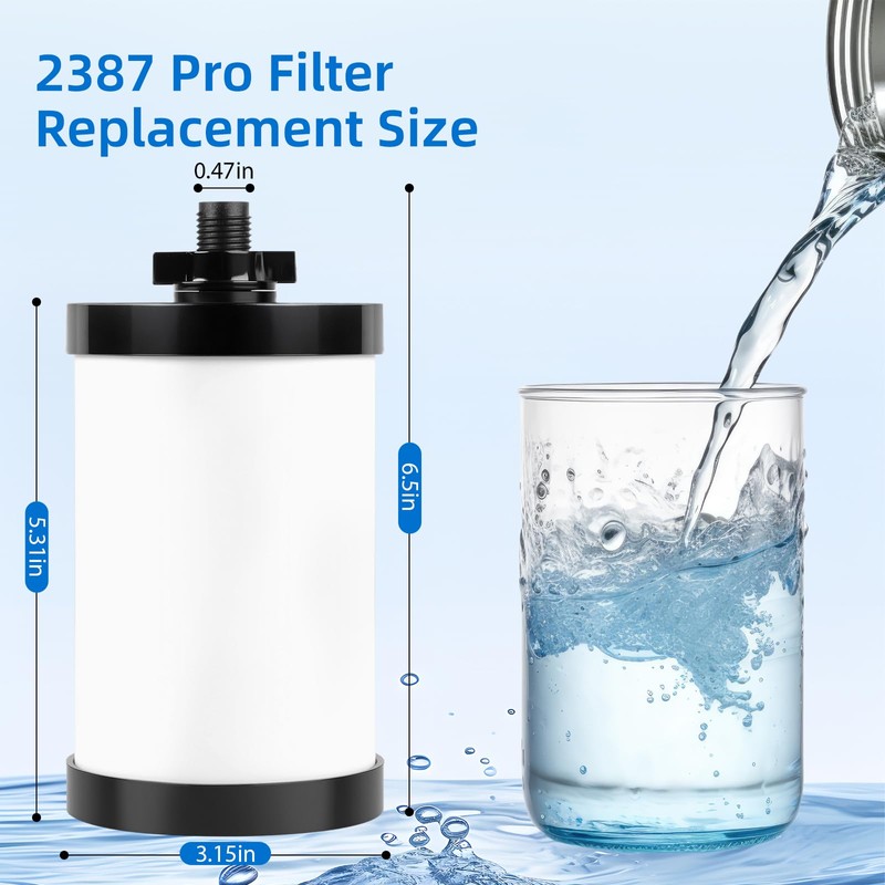 Water Filter Replacement, 2387 Pro Filter Replacement 5000 Gallon Throughput