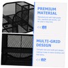 Operitacx Mesh Pencil Holder with Drawer Multi Functional Desk Organizer