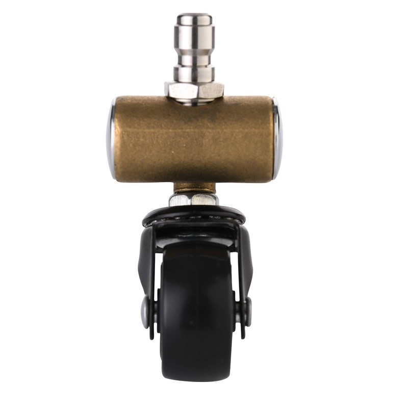 Tool Daily Undercarriage Cleaner Swivel Wheel for Pressure Washer, Underbody
