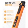 AUNEK Voltage Tester, Adjustable Sensitivity NCV Volt Stick, 12V-1000V Non