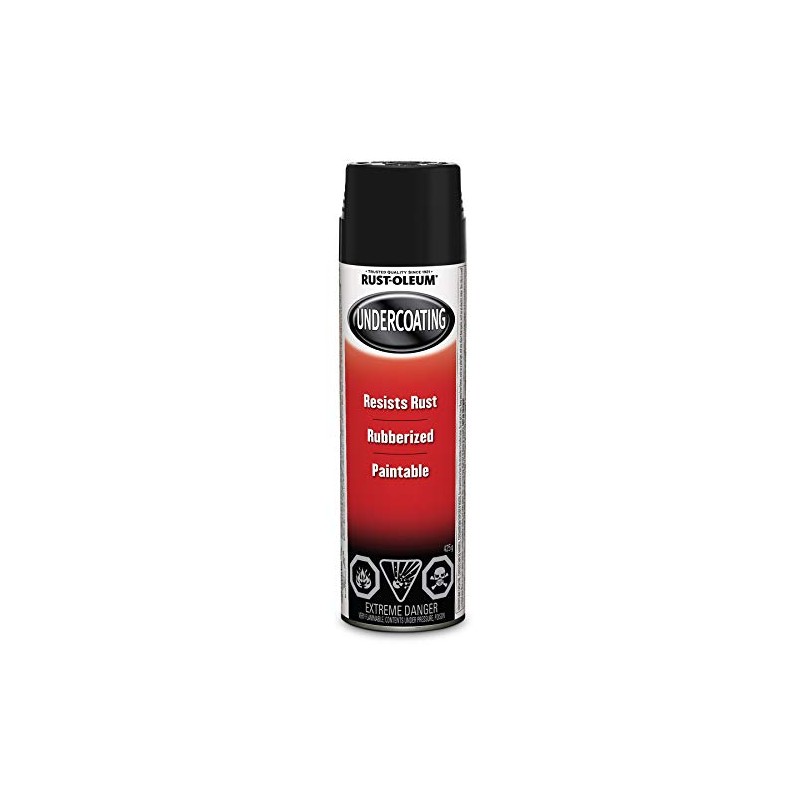 Rust-Oleum Automotive Rubberized Undercoating in Black, 425g
