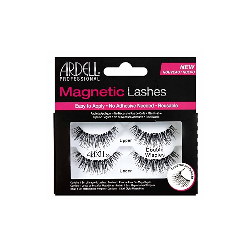 Pestañas magnéticas de doble tira Ardell Professional, Wispies