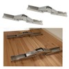 2 Piece 90 Degree Folding Hinge Hidden Bracket Hinge for