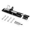 Galvanised Brenton Bolt Sliding Door Lockable Padbolt – 6" (152mm)