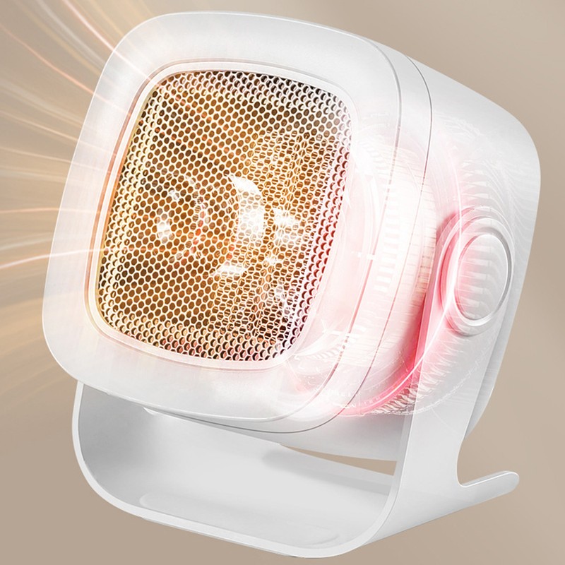 Desktop Heater 800W Energy Efficient Fast Heating Overheating Protection Dumping
