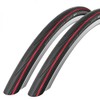 Schwalbe 2x Lugano 700c x 25 Road Racing Bike Tyres