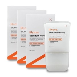 Meoncell Lilive Growturn 100ml x 3 boxes Women Pregnancy Scalp Hair Loss Ampoule Serum / 메온셀 릴리이브 그로우턴 100ml x 3박스  여성 임산부 두피 탈모 앰플 세럼