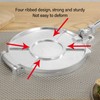 Aluminum Alloy Manual Tortilla Press for Pizza Patty Making,Tortilla Maker,