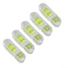 5pcs Multifunctional Mini Bubble Level Mini T-Type Bubble Spirit Level