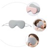 IWOWHERO Breathable Ice Silk Eye Mask for Sleeping Double Sided
