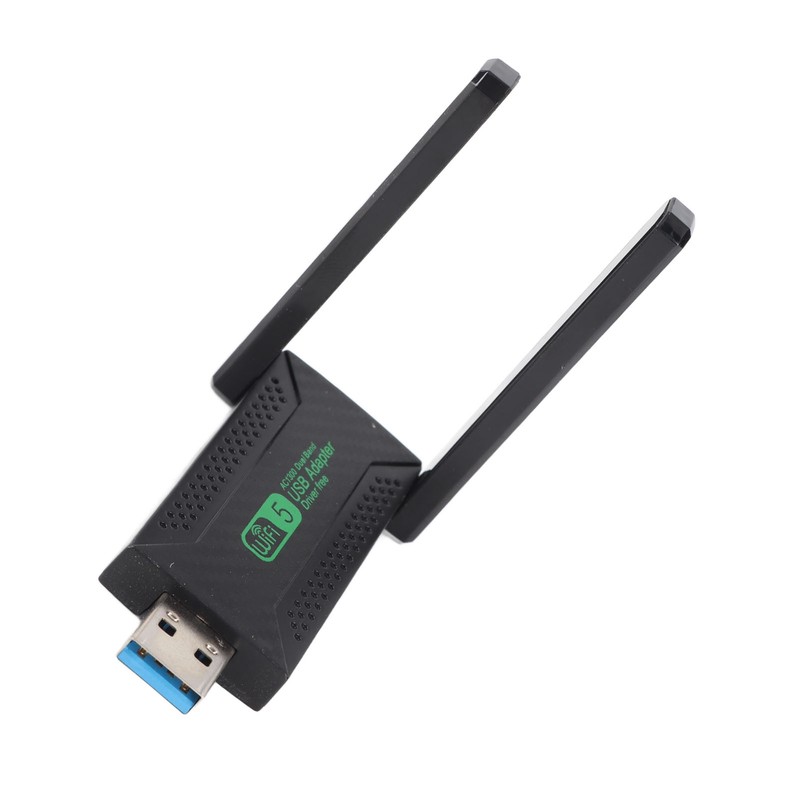 USB Wifi Adapter Dual Antennas Dual Band 5G 2.4G 1300Mbps