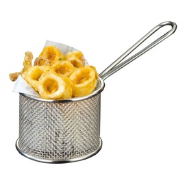 Am Mini Stainless Steel Fry Basket Round fryr375