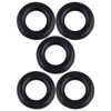 5PCS Black Sewing Machine Bobbin Winder Rubber Tire Ring Bobbin