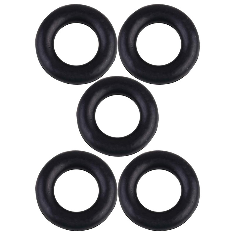 5PCS Black Sewing Machine Bobbin Winder Rubber Tire Ring Bobbin