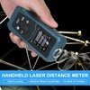 Laser Distance Meter Handheld 1.6-inch LCD Diastimeter Bubble Level Pythagorean