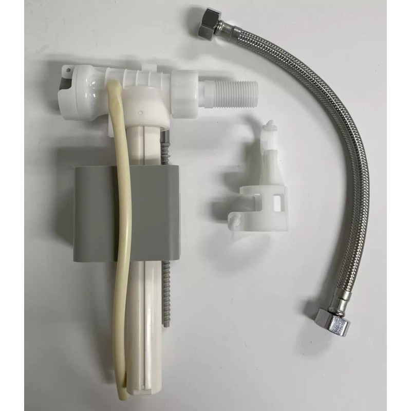 NUFLUSH Delta Side Mount Fill Valve with Braided Water Line