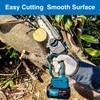 Cordless Chainsaw, Electric Chain Saw with 2 Pack 4000mAh Batteries,